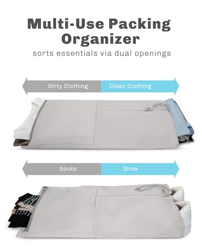 Image of 2 Set Compression Packing Cubes for Suitcases,Luggage,Travel Bag Organizer
