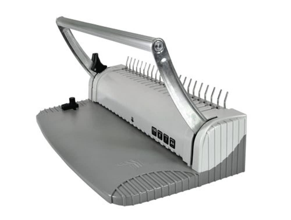 5 Star Office OB08 Comb Binding Machine Manula Binds 115 Sheets for Combs up to 14mm A4