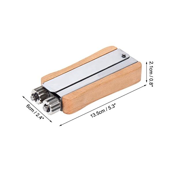 Yodensity Bienenzucht Drahtspanner Rahmenwerkzeug Kabelspanner Crimper aus Holz und Edelstahl – Bild 3