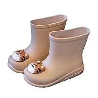 Hixingo Dinosaur Rain Boots for Kids Boy and Girl Children Removable cotton Wellies,Waterproof Non-Slip Welly Boots for Rain Shoes Outdoors