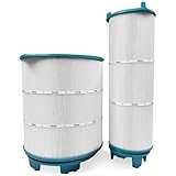 Hurricane Pool and Spa Filter Cartridge Replacement, Inner and Outer 21" Set for Sta-Rite Systems - Cleaning and Maintenance Parts - Accessories for Above Ground Swimming Pools and Spas