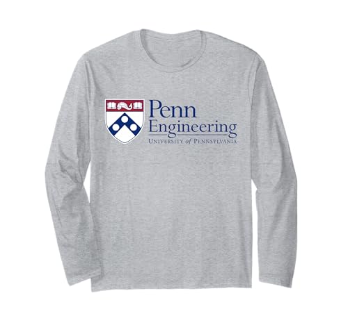 UNIVERSITY OF PENNSYLVANIA Store Penn Quakers Men's Apparel School of Engineering Long Sleeve T-Shirt
