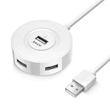 Extension facile : ajoutez instantanément 4 ports USB 3.0 à votre ordinateur portable ou de bureau pour connecter des clés USB, claviers, souris, lecteurs de cartes, disques durs, imprimantes, webcams, ventilateurs USB, câbles, etc. Fonctionne avec les adaptateurs OTG PC, Mac, Xbox, PS4/PS5 et téléphone portable.