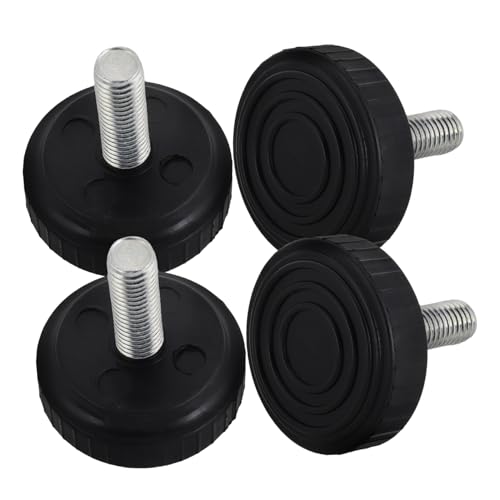UKCOCO 4 Piezas Kit De Ventosas para Estabilizar Cintas De Correr y Equipos De Fitness Incluye Tornillos De Palanca para Montaje En Superficies Lisas