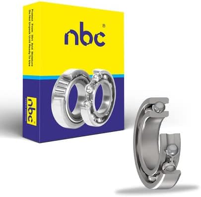 NBC6300 Deep Groove Ball Bearing, 10x35x11 mm (Pack of 4)