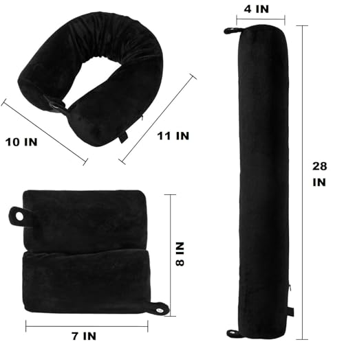 Image of Memory Foam Pillow (Twist Memory Foam Travel Pillow)