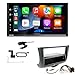 Produktbild Kenwood DMX7722DABS 2-DIN Autoradio kompatibel mit WiFi Apple CarPlay Android Auto Bluetooth DAB+ USB passend für Toyota Yaris Verso schwarz 1999-2003