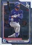 2024 Bowman Chrome Draft #47 Josue De Paula Los Angeles Baseball Card - Sportscard Superstore