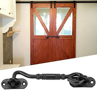 201 Stainless Steel Cabin Hook and Eye Latch Lock for Shed Gate Wood Door Window for Cabin Door Shed Door Gate and Window|Locks| -