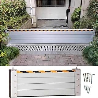 Batardeau aluminium robuste et barrière anti-inondation de porte
