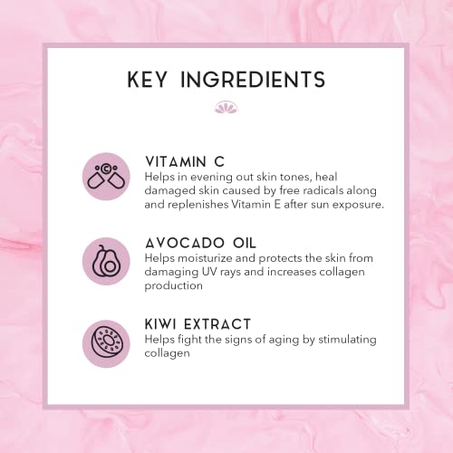 D'nature Mineral Vitamin C Face Moisturizer With Spf 20, Facial Moisturizing And Brightening Cream With Shea Butter, Kiwi Extract, Jojoba Oil And Avocado Oil, Vegan Ingredients, 1 Fl Oz #TOP2