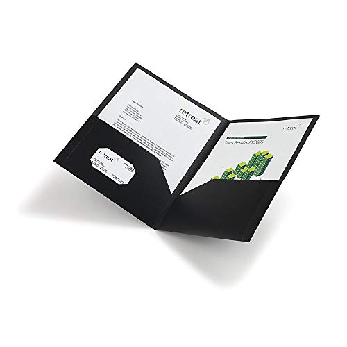 Office Depot® Brand School-Grade 2-Pocket Poly Folder, Letter Size, Black #TOP2