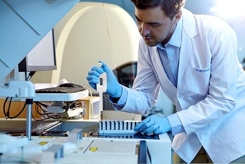 MICROLIT - Single-Channel Pipettes with Adjustable Volume, Accurate and Calibrated Micropipette for 2-20ul Liquid Capacity, Compatible with 20ul Pipette Tips