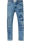 Scotch & Soda Shrunk Dean Jeans, Azul (City Escape 2178), 128 para Niños