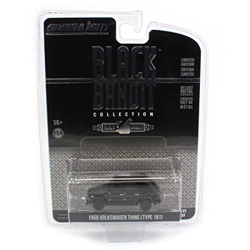Camioneta 1/64 Volkswagen Thing 1968 Negro