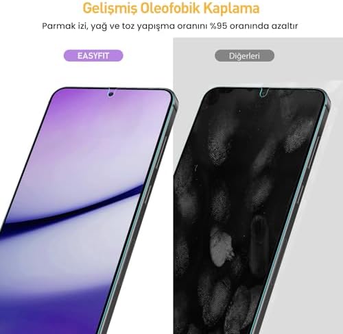 BUFF Galaxy S25 Serisi ile Uyumlu EasyFit Glass Kolay Uygulama Aparatlı Ekran Koruyucu Temperli Cam (Galaxy S25 Plus/Galaxy S24 Plus) - Görsel 3