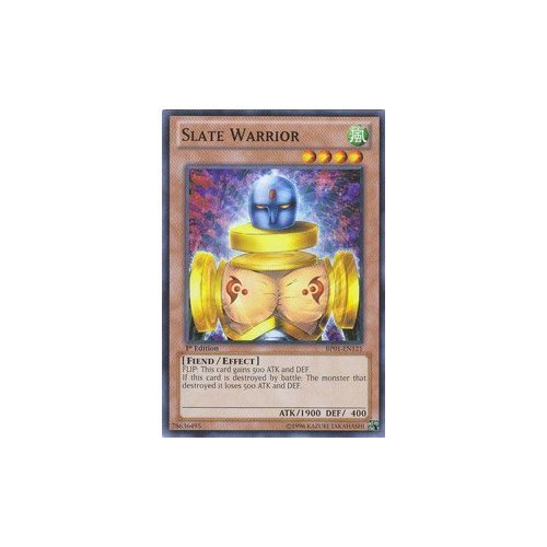Amazon.co.jp: 遊戯王カード Slate Warrior/ニュート BP01