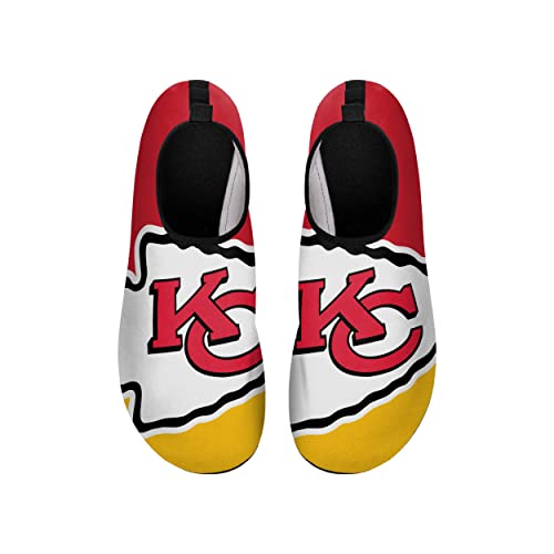 Image of FOCO NFL Mens Nflteam Logo Barefoot Beach Pool Quick-Dry Aqua Yoga Water Shoes