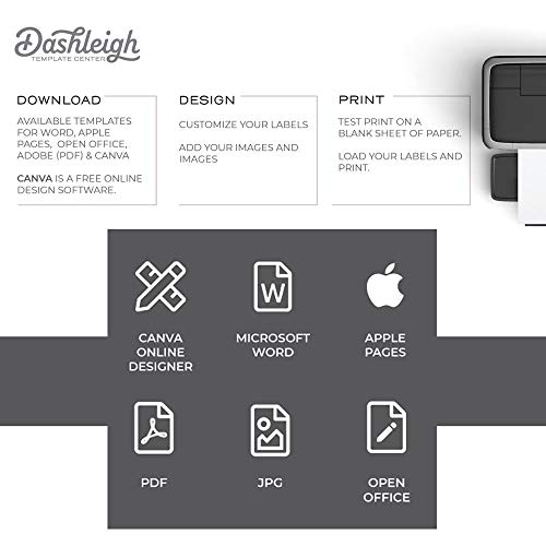 90 Premium Printable Essential Oil Labels For 5 Ml Bottles And Vials, 3 X 1 Inches, Weatherproof And Waterproof White Vinyl #TOP4