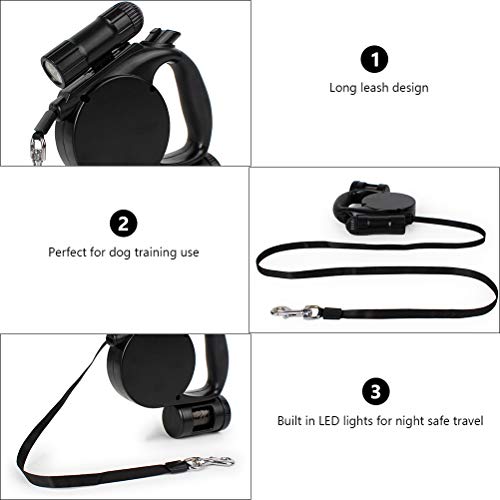 Pet Dog Leash- Multifuncional Pet Dog Puppy Cat Trela ??retrátil automática para cães Correia telesc