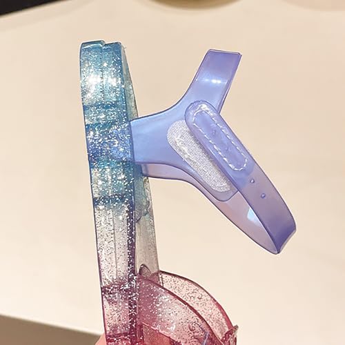 Jelly Sandals for Girls Kids Toddler Princess Dress Up Flat Colorful Mary Jane Shoes Rainbow Summer Casual Sandal4