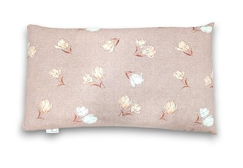 Image of Buckwheat Hulls Pillow | King Size | 17 inch x 27 inch inch | Pillow for Neck Pain | Shoulder Pain | Back Pain | Other Sleeping Problem | for Daily Use (Soft Petal)