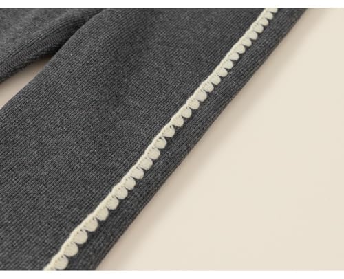 Meufam Girl's High Waisted Flare Leg Frayed Raw Hem Bell Bottom Jeans Denim Pants4