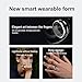 Smart Health Ring, Fitness Tracking Somatosensory Sports Games, 5ATM Waterproof, 3 Days Battery, with Sports Game Function, for Android and iOS Users (10#)