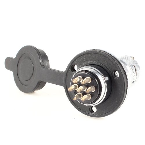 Conector de avión GX20-7 metal 7 pines miniatura 1
