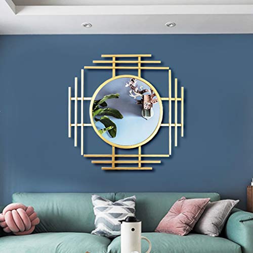 Miroir mural décoratif à grand reflet pour entrée et dressing