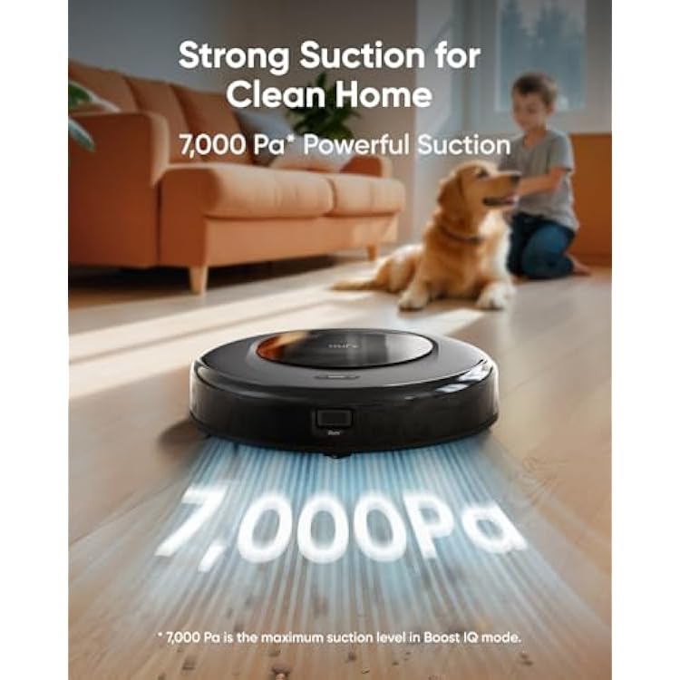 eufy Robot Vacuum Omni C20 with All-in-One Station,3.35-Inch Ultra-Slim Body Accessory Kit for Omni C20, 2 Side Brushes, 2 Washable Filters, 1 Rolling Brush, 1 Brush Guard, 2 Mops