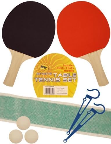"Complete Table Tennis Set – Bat, Balls, and Net for Ultimate Play" (4)