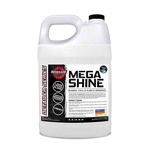 Mega Shine Premium para Caucho, Vinilo y Plástico 1 Galón miniatura 1