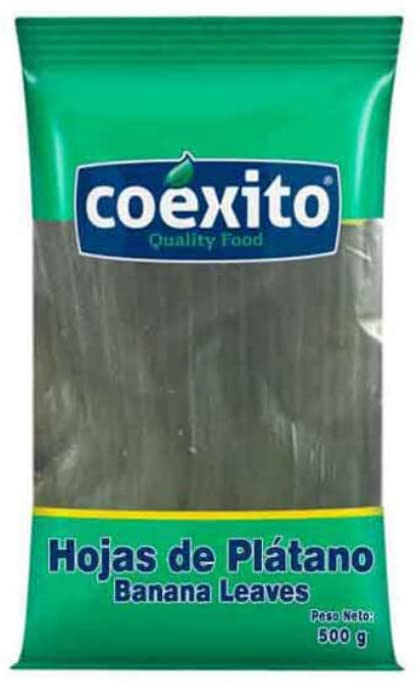 Hojas de Platano Coexito 500gr Pack 3unidades
