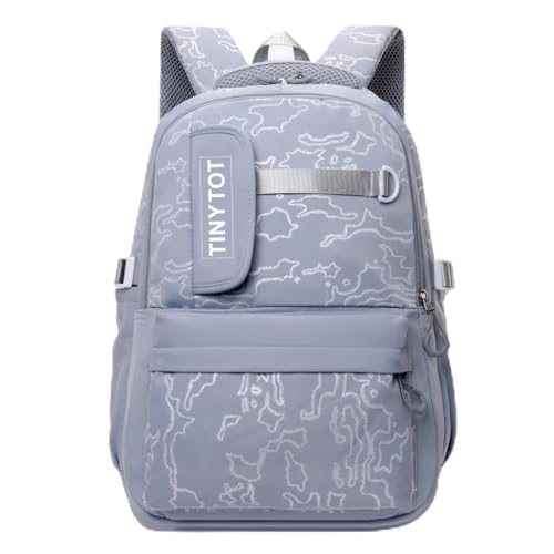 Image of Tinytot 30 Litre, Stylish & Trendy Water Resistant Hi Storage School Collage Travel Laptop Backpack Bag for Boys, Girls, Mens & Womens, 20 Inches (Black)