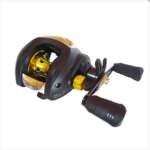 CARRETILHA DE PESCA ESPORTIVA, DRAG AK 200 6 KG 19 ROLAMENTOS AK200 DIREITA AZUL OU AMARELO, CARRETE
