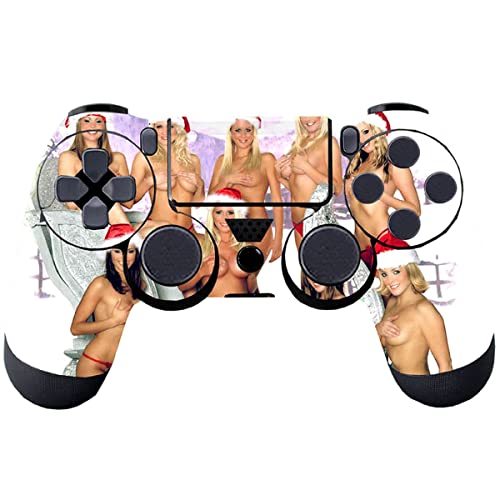 Subclap 4 Packs Ps4 Controller Skin, Vinyl Decal Sticker Cover For Sony Playstation 4 Dualshock 4 Wireless Controller (Sexy Beauty) #TOP4