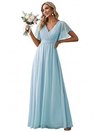 alfred sung bridesmaid dresses nyc Mismatched Off Shoulder Mermaid Side Slit Satin Dusty Blue Long Brides –  DaintyBridal