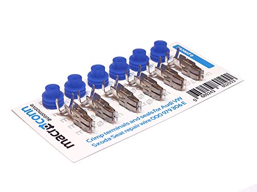 Macroconn crimp terminals and seals for repair wire 000979306E (6 pcs)
