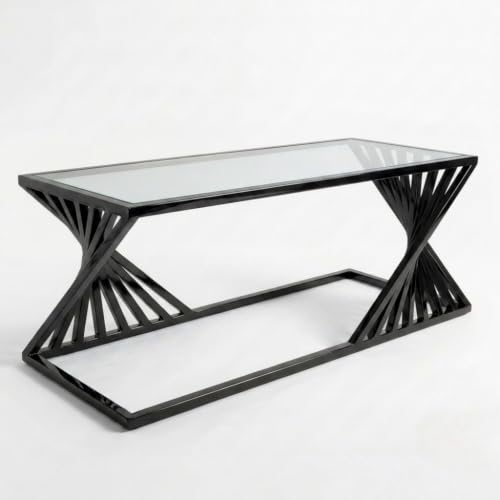 Coffee Tables: 10 Stylish Picks for Your Living Room 19 Modern Metal Coffee Table with Glass Top | Contemporary Center Ta...