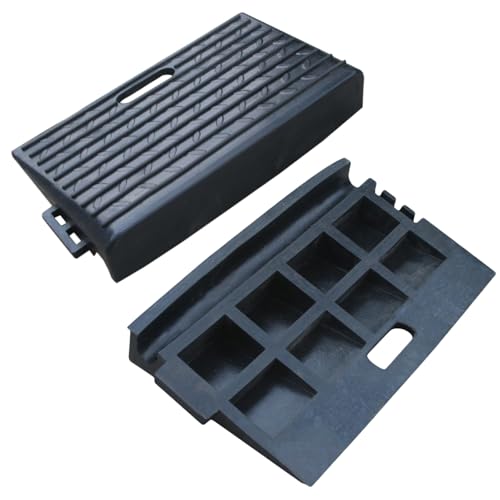 Rampa de goma antideslizante con capacidad 22046 lbs miniatura 6