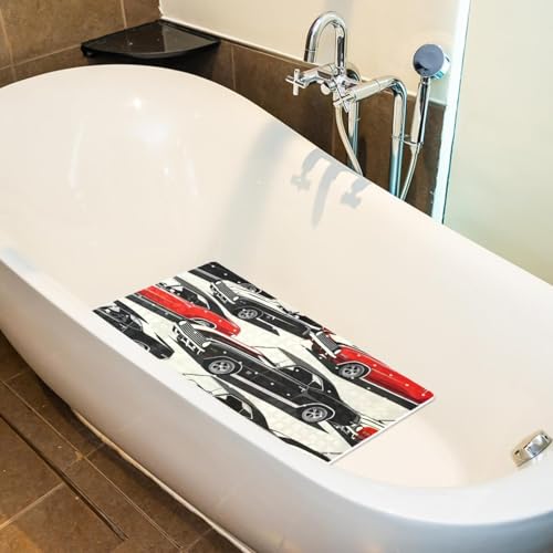 Alfombrilla de bañera de alta calidad con diseño extra largo 6