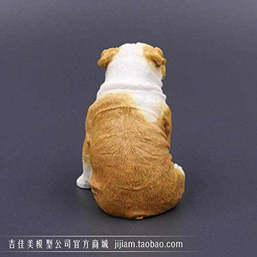 Figurines mini british bulldog modèle simulation pour votre tableau de bord de voiture
