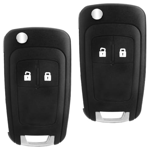 HARY 2 Buttons for Vauxhall Astra Key Fob Car Key Fob Case Remote Control Replacement for Opel, Chevrolet, Buick Models Including Astra, Insignia, Vectra, Zafira, Meriva, Mokka (Pack of 2) HARY 2 Buttons for Vauxhall Astra Key Fob Car Key Fob Case Remote Control Replacement for Opel, Chevrolet, Buick Models Including Astra, Insignia, Vectra, Zafira, Meriva, Mokka (Pack of 2)