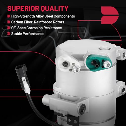 BDFHYK 8L8Z19703A Air Conditioning A/C Compressor with Clutch Compatible with Ford Escape V6 3.0L 2008 2009 2010 2011 2012, Compatible with Mazda Tribute V6 3.0L 2008-2011
