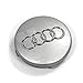 Produktbild Audi 4B0601170Z17 Radzierkappe (1 Stück) Radnabenabdeckung Felgendeckel Nabenkappe, avussilber, 9.4 x 8.8 x 1.8 cm