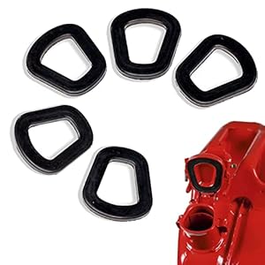 5 Stück Dichtungen Kanister, Benzinkanister Dichtung Gummi für Dichtung Metalldichtung Ersatzdichtung für 5, 10, 20 Liter Kanister Auslauf Benzinkanister