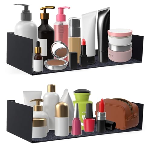 Image of U Shape Floating Shelves Wall Mount Metal Bookshelf CD DVD Storage Display Shelves, Black Set of 6