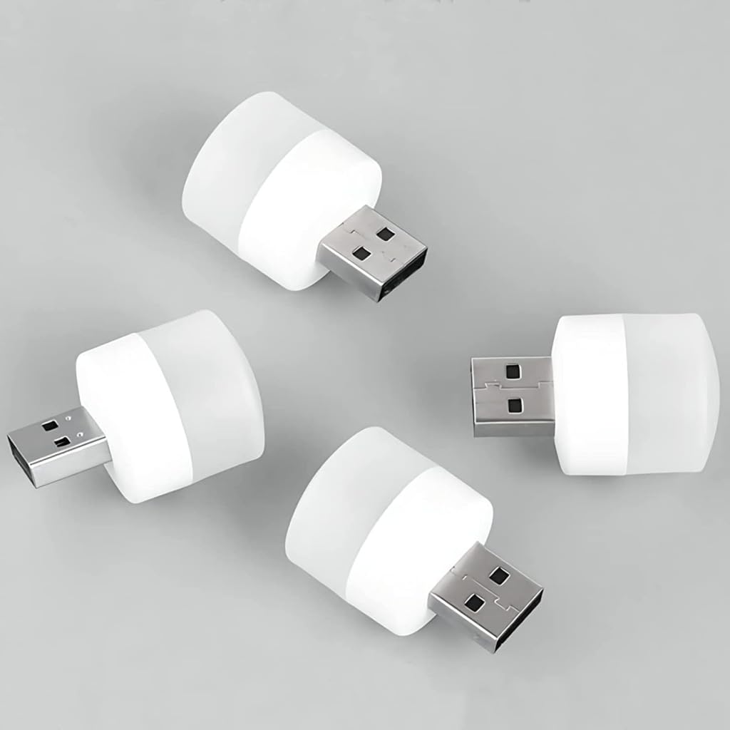 ONISHOMES USB Night Light, Plug in Small Led Nightlight Mini Portable for PC Car Bulb Indoor Outdoor Camping Reading Sleeping Bedroom Bathroom Nursery Hallway Kitchen (Pack of 10) 3