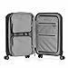 Traveler's Choice Pagosa Hardshell Expandable Luggage with Spinner Wheels, Black, 22-Inch Carry-on